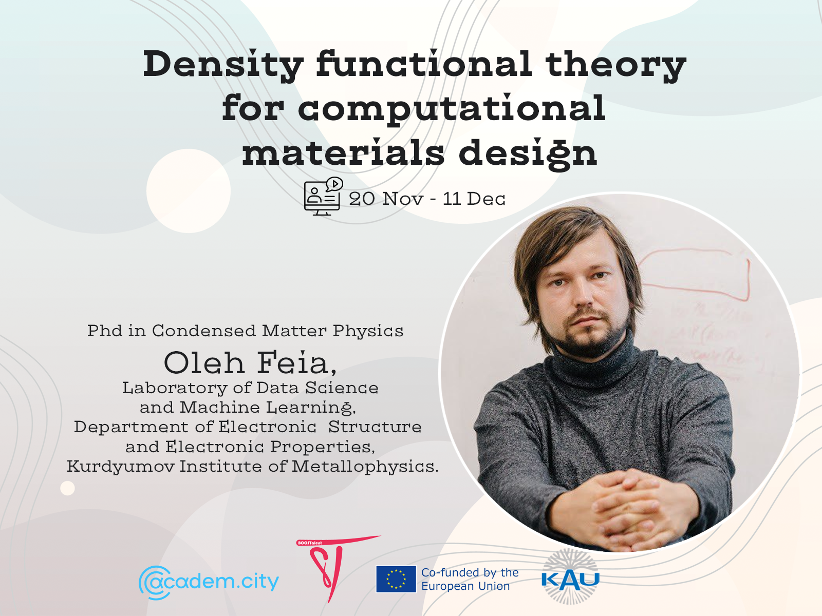 Density functional theory for computational materials design