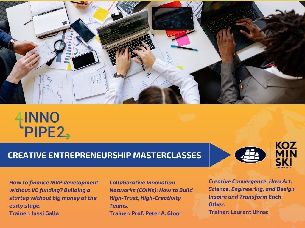 Creative Entrepreneurship Masterclasses at Kozminski University
