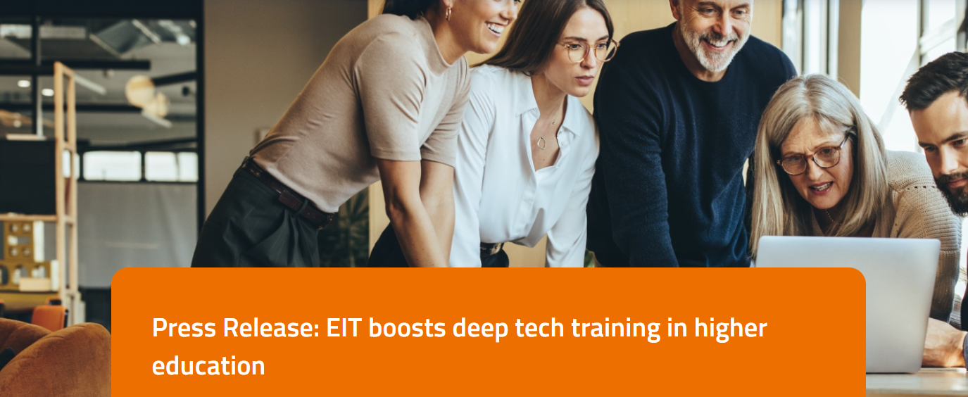 EIT boosts deep tech training in higher education